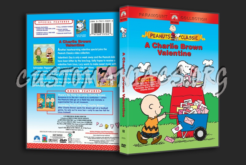 A Charlie Brown Valentine dvd cover