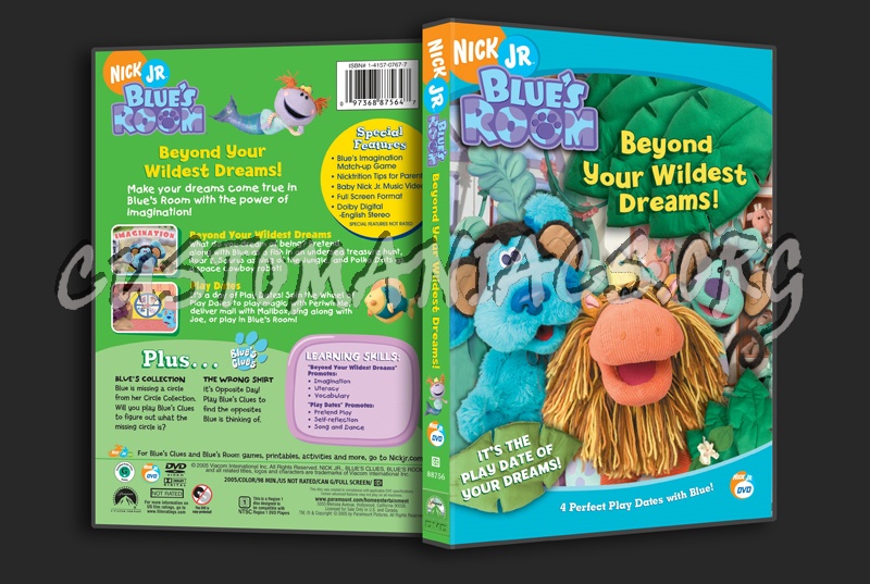 Blue's Room: Beyond Your Wildest Dreams! dvd cover