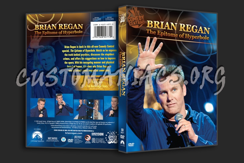 Brian Regan: The Epitome of Hyperbole dvd cover