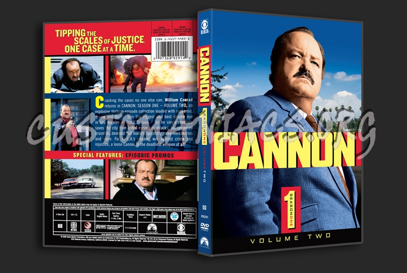 Cannon Season 1 Volume 2 dvd cover