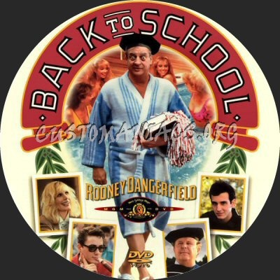 Back To School dvd label