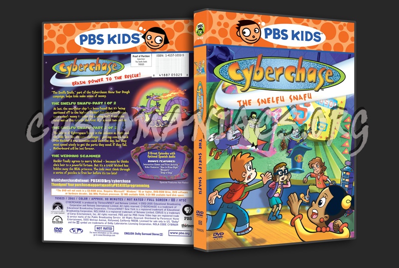 Cyberchase: The Snelfu Snafu dvd cover