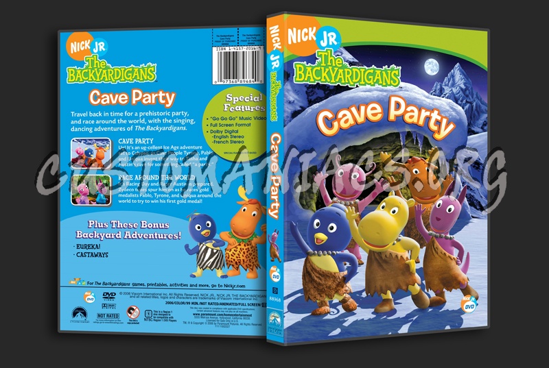 The Backyardigans: Cave Party dvd cover