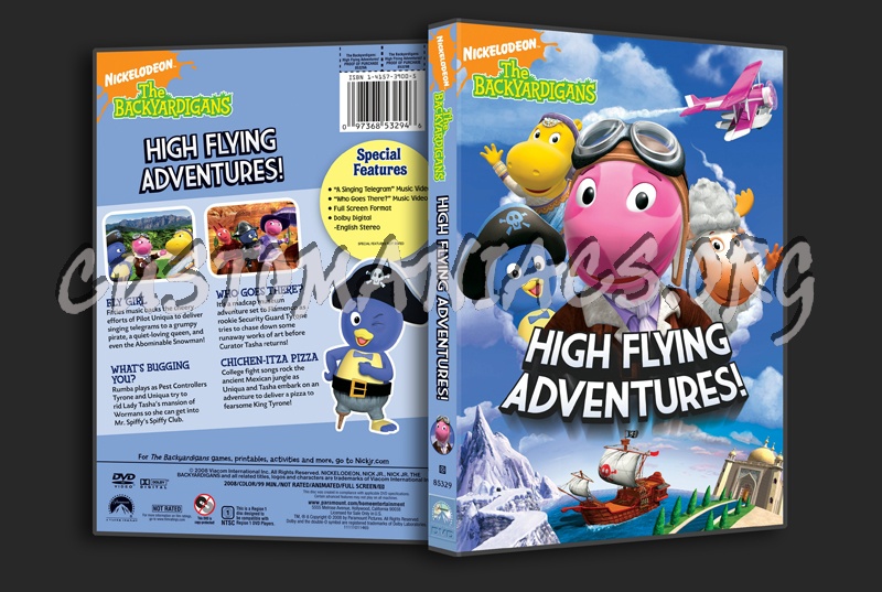 The Backyardigans: High Flying Adventures! dvd cover