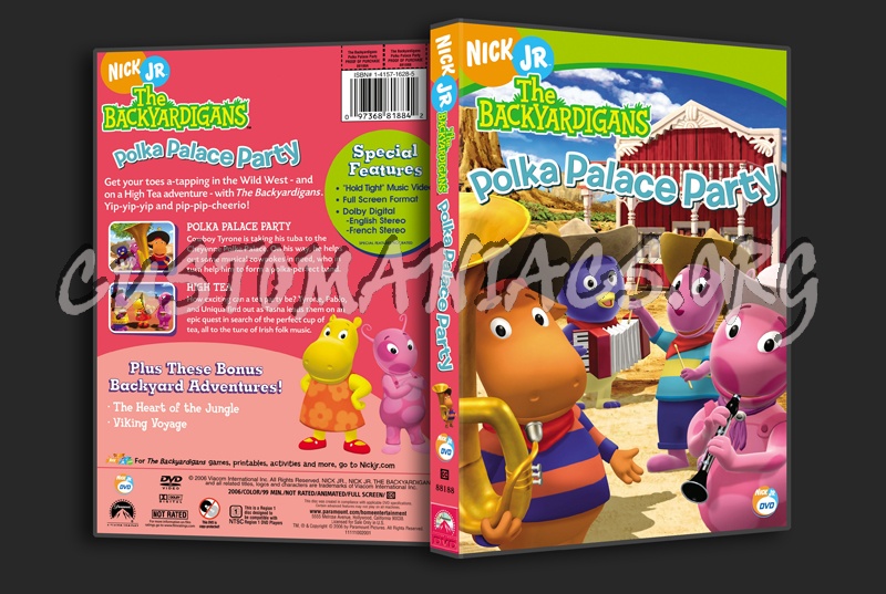 The Backyardigans: Polka Palace Party dvd cover