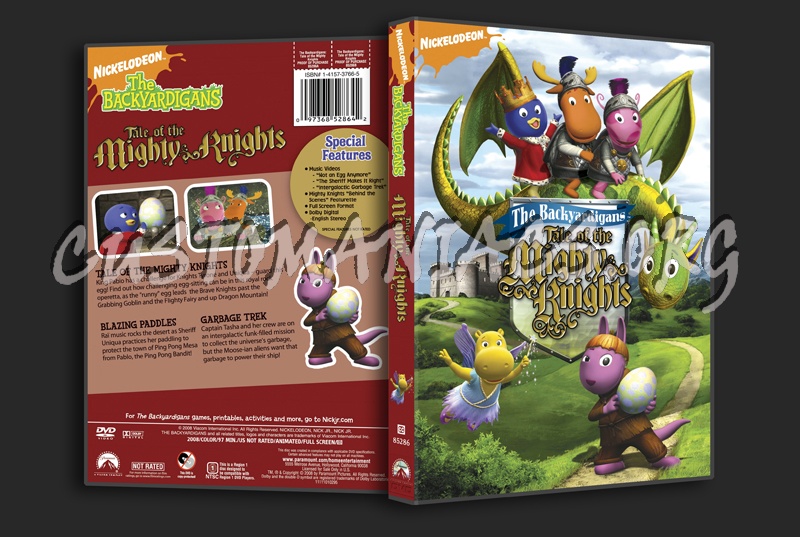 The Backyardigans: Tale of the Mighty Knights dvd cover