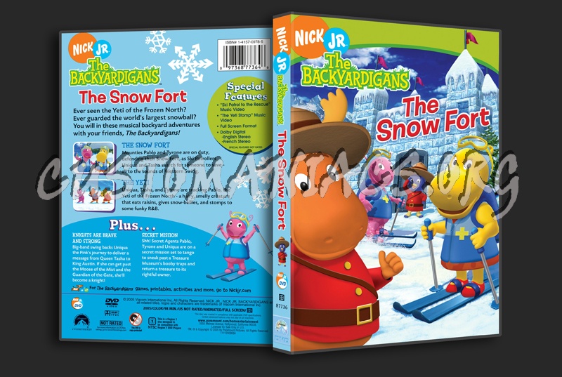 The Backyardigans: the Snow Fort dvd cover