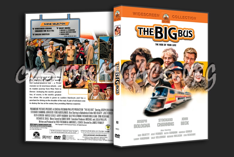 The Big Bus dvd cover