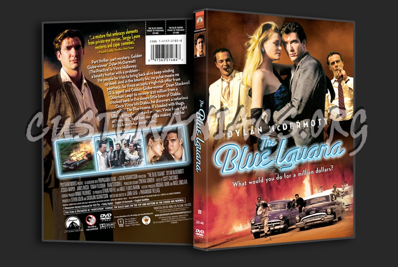 The Blue Iguana dvd cover