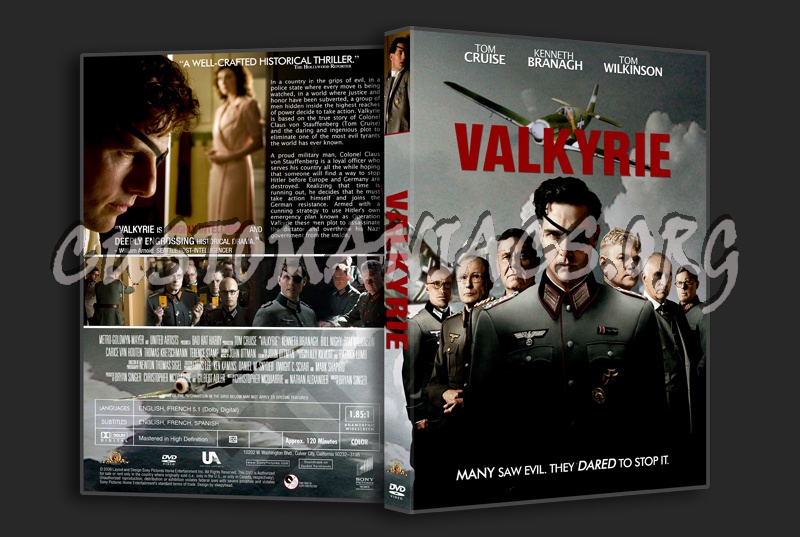 Valkyrie dvd cover