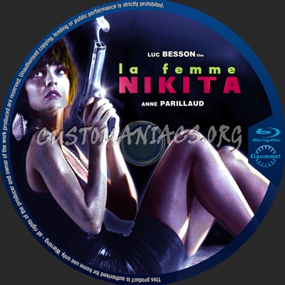 La Femme Nikita blu-ray label