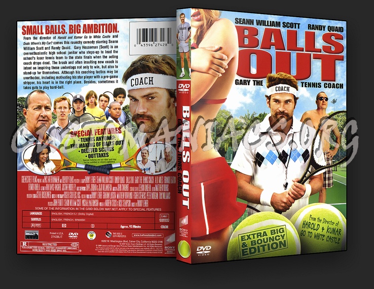 Balls Out: Gary the Tennis Coach dvd cover