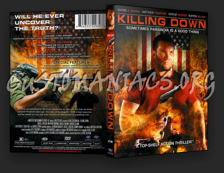 Killing Down dvd cover