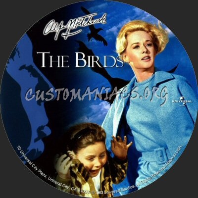 The Birds dvd label