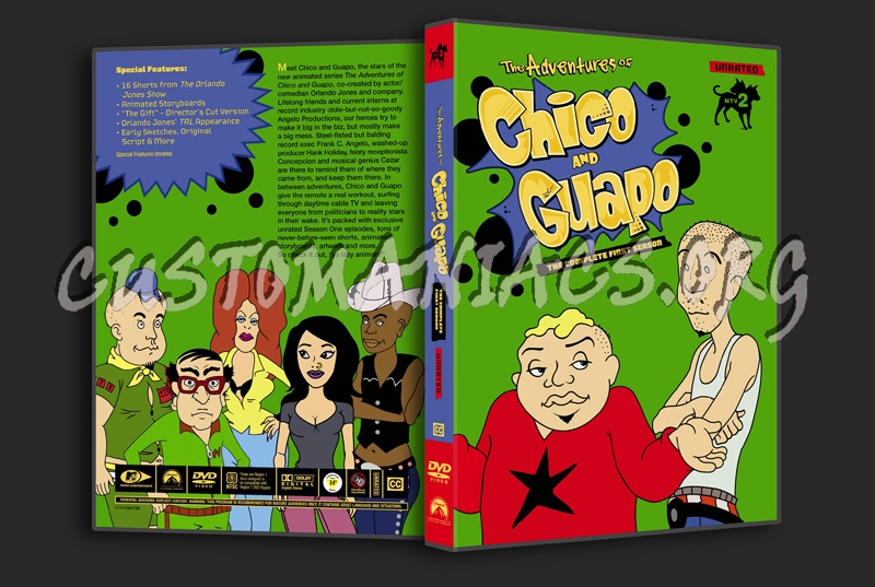 Chico and Guapo Season 1 dvd cover