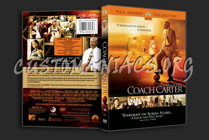 Coach Carter dvd cover