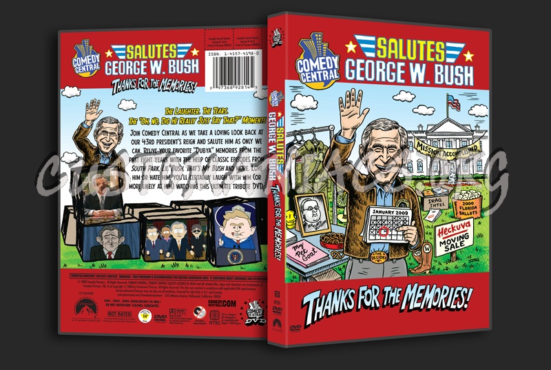 Comedy Central Salutes George W. Bush dvd cover