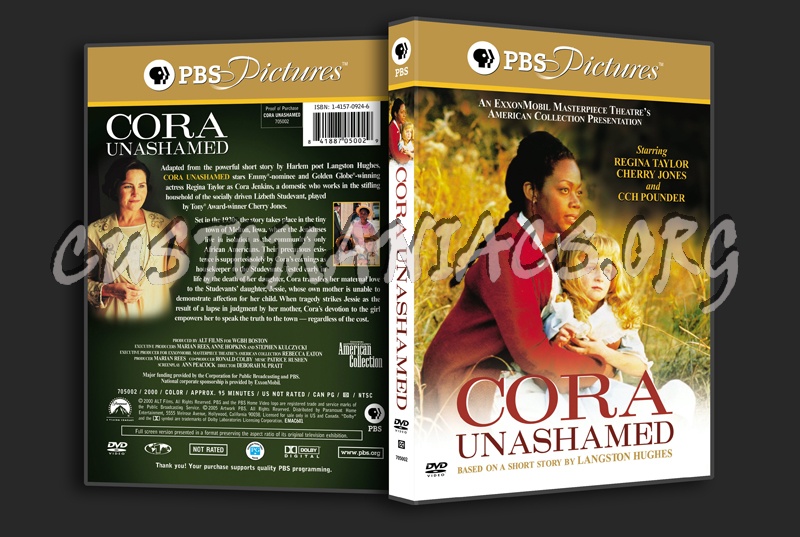 Cora Unashamed dvd cover