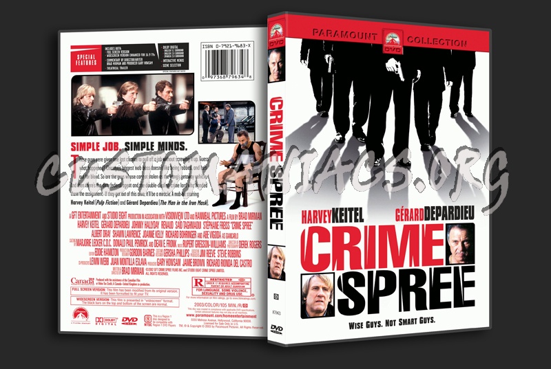 Crime Spree dvd cover