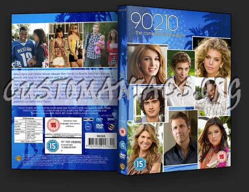 90210 Season 1 dvd cover