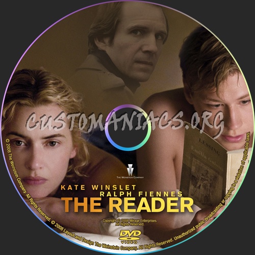 The Reader dvd label