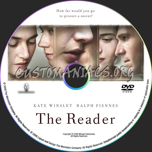 The Reader dvd label