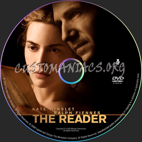 The Reader dvd label