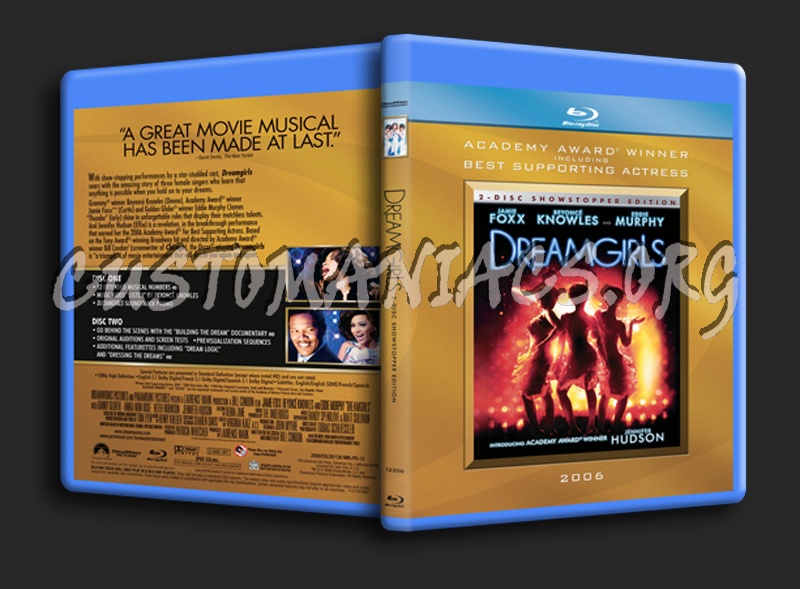 Dreamgirls blu-ray cover