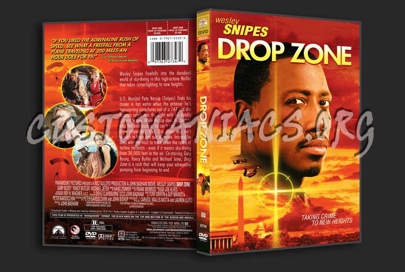 Drop Zone dvd cover