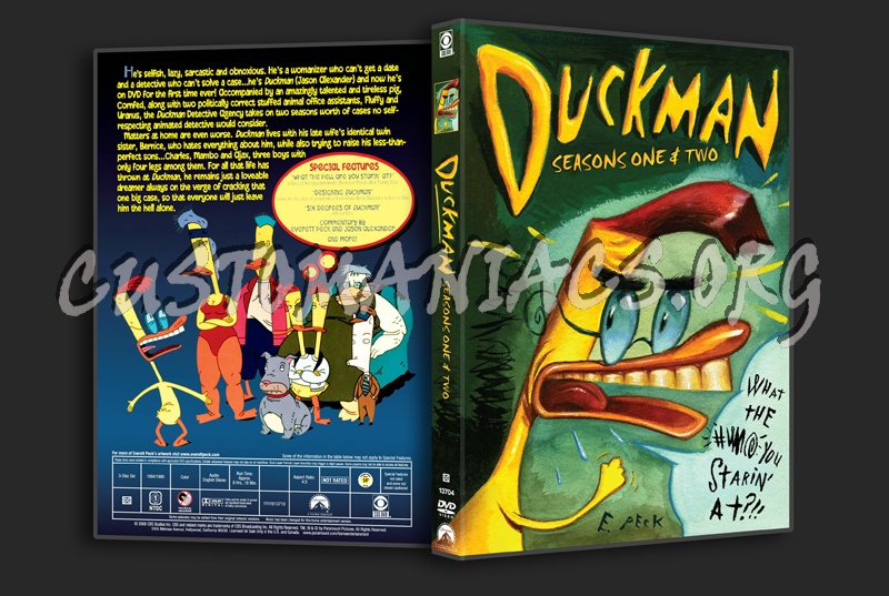 Duckman Season One & Two dvd cover