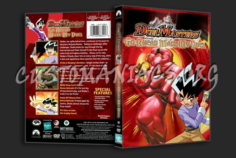 Duel Masters: Go Ahead make My Duel dvd cover