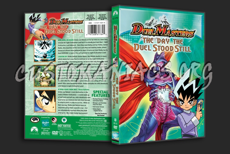 Duel Masters: The Day the Duel Stood Still dvd cover
