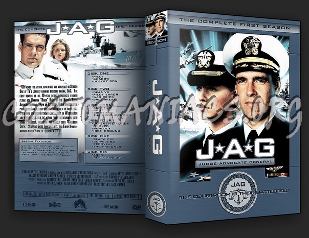 JAG / Judge Advocate General dvd cover