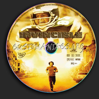 Invincible dvd label
