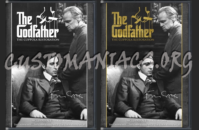 Godfather Collection The: The Coppola Restoration dvd cover