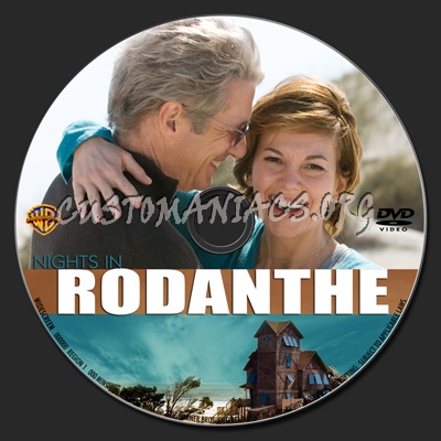 Nights In Rodanthe dvd label