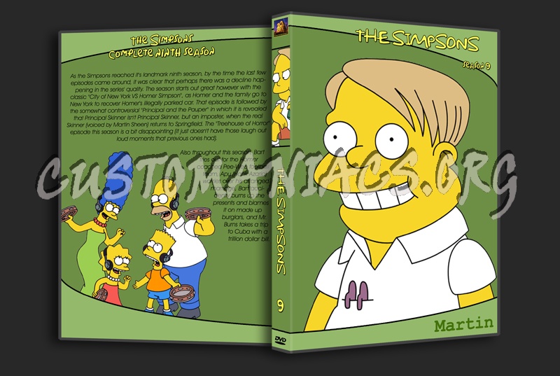 Season 9 - Martin dvd cover