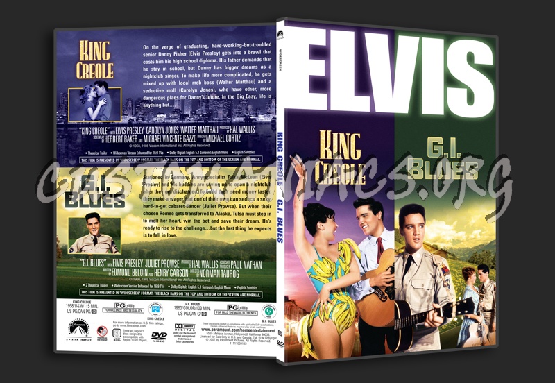 Elvis: King Creole / GI Blues 