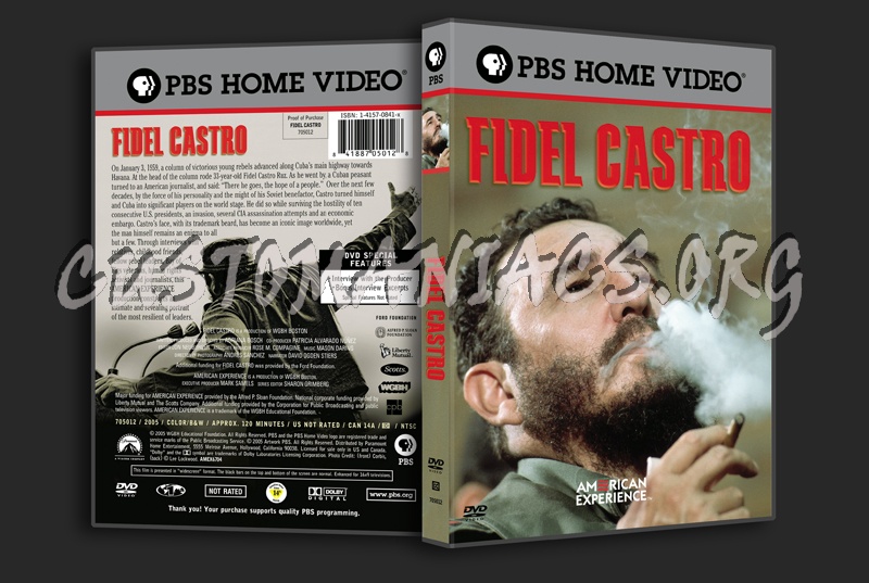 Fidel Castro dvd cover