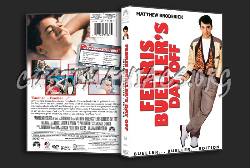 Ferris Bueller's Day Off Bueller ... Bueller...  Edition dvd cover