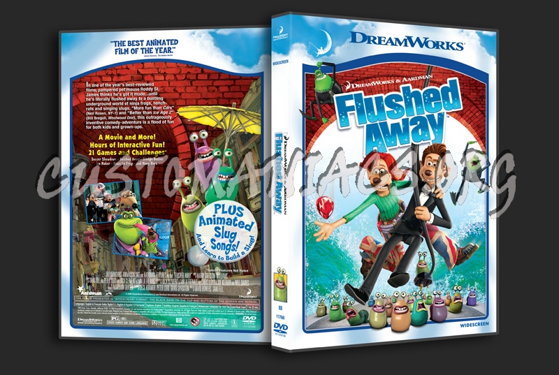 Flushed Away dvd cover