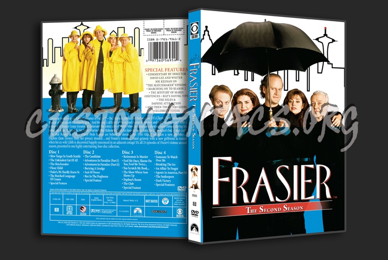 Frasier Season 2 dvd cover