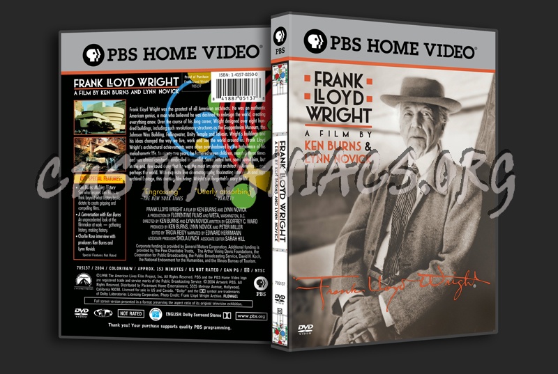 Frank Lloyd Wright dvd cover