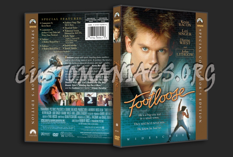Footloose dvd cover - DVD Covers & Labels by Customaniacs, id: 54059