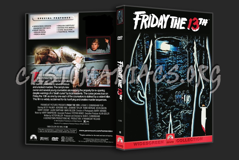 Friday the 13th dvd cover