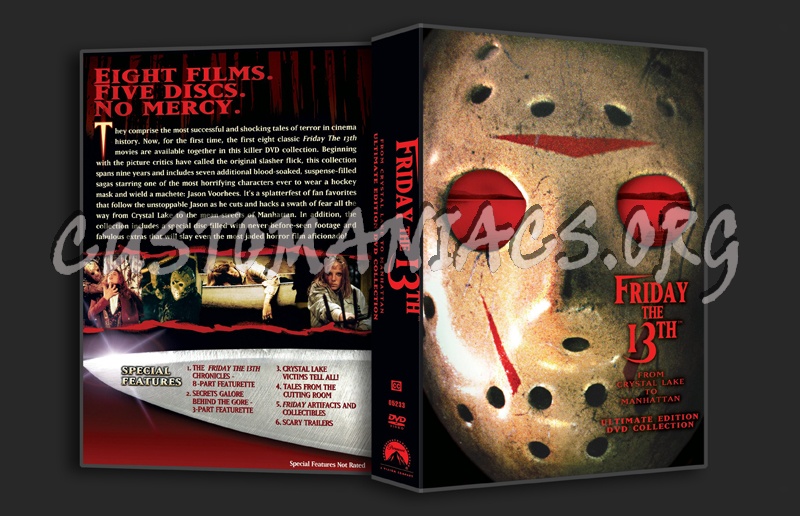 Friday the 13th From Crystal Lake to Manhattan dvd cover