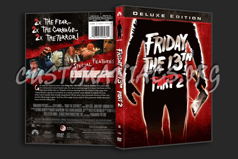 Friday the 13th Part 2 dvd cover