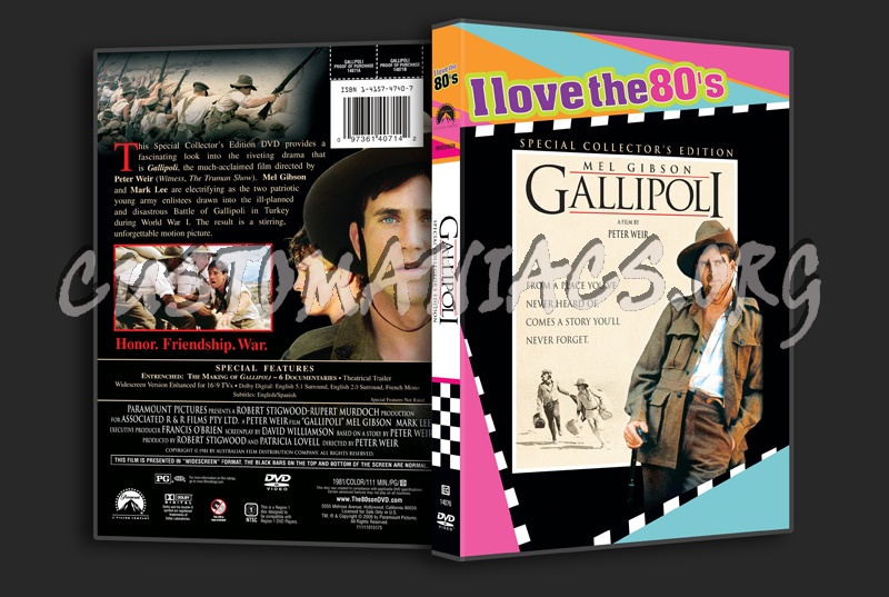 Gallipoli dvd cover