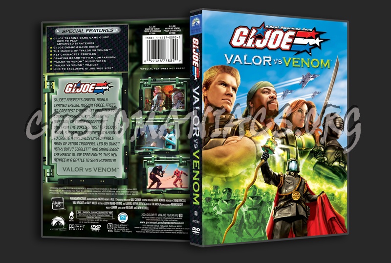 G.I. Joe Valor VS Venom dvd cover