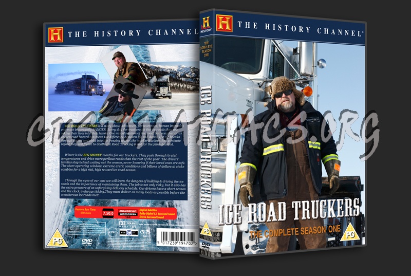 Ice Road Truckers Season 1 dvd cover